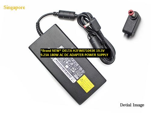 *Brand NEW* AC100-240V 50/60Hz 180W AC DC ADAPTER DELTA H2FW071043K 19.5V 9.23A POWER SUPPLY